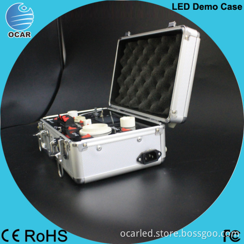 OEM led light bulb display demo case for led bulb E27 MR16 GU10,led tube